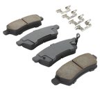MPA Electrical 1002-1100M Disc Brake Pad Set - Rear - view 2