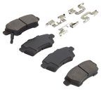 MPA Electrical 1002-1101M Disc Brake Pad Set - Rear - view 2