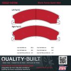 MPA Electrical 1002-1411M Disc Brake Pad Set - Front or Rear - view 5