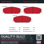 MPA Electrical 1002-1509M Disc Brake Pad Set - Front - view 5