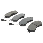 MPA Electrical 1002-1540BM Disc Brake Pad Set - Front - view 2