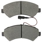 MPA Electrical 1002-1540BM Disc Brake Pad Set - Front - view 1