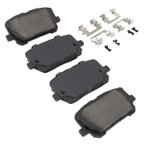 MPA Electrical 1002-1766M Disc Brake Pad Set - Rear - view 2