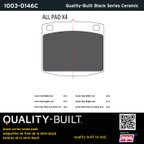 MPA Electrical 1003-0146C Disc Brake Pad Set - Front - view 5