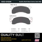 MPA Electrical 1003-0153M Disc Brake Pad Set - Front - view 5