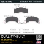 MPA Electrical 1003-0289C Disc Brake Pad Set - Front - view 5