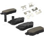 MPA Electrical 1003-0374AC Disc Brake Pad Set - Rear - view 2