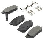 MPA Electrical 1003-0374C Disc Brake Pad Set - Rear - view 2