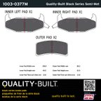 MPA Electrical 1003-0377M Disc Brake Pad Set - Rear - view 5