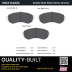MPA Electrical 1003-0422C Disc Brake Pad Set - Front - view 5