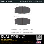 MPA Electrical 1003-0435C Disc Brake Pad Set - Front - view 5