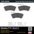 MPA Electrical 1003-0451M Disc Brake Pad Set - Front - view 5