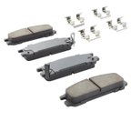 MPA Electrical 1003-0471C Disc Brake Pad Set - Rear - view 2