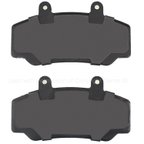 MPA Electrical 1003-0492C Disc Brake Pad Set - Front - view 4