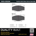 MPA Electrical 1003-0502M Disc Brake Pad Set - Front - view 5