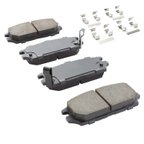 MPA Electrical 1003-0532C Disc Brake Pad Set - Rear - view 2