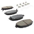 MPA Electrical 1003-0571C Disc Brake Pad Set - Front - view 2