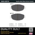 MPA Electrical 1003-0571C Disc Brake Pad Set - Front - view 5