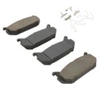 MPA Electrical 1003-0584C Disc Brake Pad Set - Rear - view 2