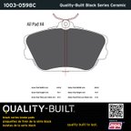 MPA Electrical 1003-0598C Disc Brake Pad Set - Front - view 5