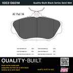 MPA Electrical 1003-0601M Disc Brake Pad Set - Front - view 5