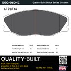 MPA Electrical 1003-0604C Disc Brake Pad Set - Front - view 5