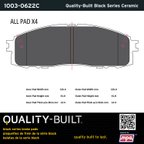 MPA Electrical 1003-0622C Disc Brake Pad Set - Rear - view 5