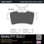 MPA Electrical 1003-0627C Disc Brake Pad Set - Rear - view 5