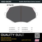 MPA Electrical 1003-0635C Disc Brake Pad Set - Front - view 5