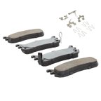 MPA Electrical 1003-0636C Disc Brake Pad Set - Rear - view 2