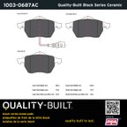 MPA Electrical 1003-0687AC Disc Brake Pad Set - Front - view 5