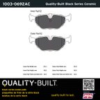 MPA Electrical 1003-0692AC Disc Brake Pad Set - Rear - view 5