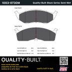 MPA Electrical 1003-0730M Disc Brake Pad Set - Front - view 5