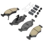 MPA Electrical 1003-0766C Disc Brake Pad Set - Rear - view 2