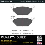 MPA Electrical 1003-0768M Disc Brake Pad Set - Front - view 5