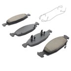 MPA Electrical 1003-0790C Disc Brake Pad Set - Front - view 2