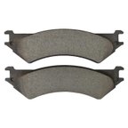 MPA Electrical 1003-0802M Disc Brake Pad Set - Rear - view 1