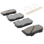 MPA Electrical 1003-0812M Disc Brake Pad Set - Front - view 2