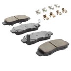 MPA Electrical 1003-0832C Disc Brake Pad Set - Front - view 2