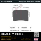 MPA Electrical 1003-0848M Disc Brake Pad Set - Rear - view 5