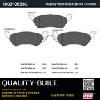 MPA Electrical 1003-0858C Disc Brake Pad Set - Rear - view 5
