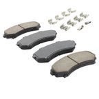 MPA Electrical 1003-0867C Disc Brake Pad Set - Front - view 2