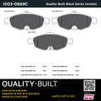 MPA Electrical 1003-0869C Disc Brake Pad Set - Front - view 5