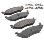 MPA Electrical 1003-0898M Disc Brake Pad Set - Rear - view 2