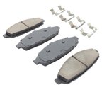MPA Electrical 1003-0931C Disc Brake Pad Set - Front - view 2