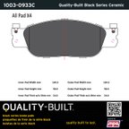 MPA Electrical 1003-0933C Disc Brake Pad Set - Front - view 5