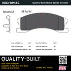 MPA Electrical 1003-0945C Disc Brake Pad Set - Front - view 5