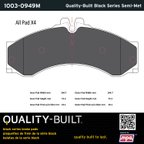 MPA Electrical 1003-0949M Disc Brake Pad Set - Front or Rear - view 5