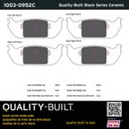 MPA Electrical 1003-0952C Disc Brake Pad Set - Rear - view 5