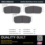 MPA Electrical 1003-0954AC Disc Brake Pad Set - Rear - view 5